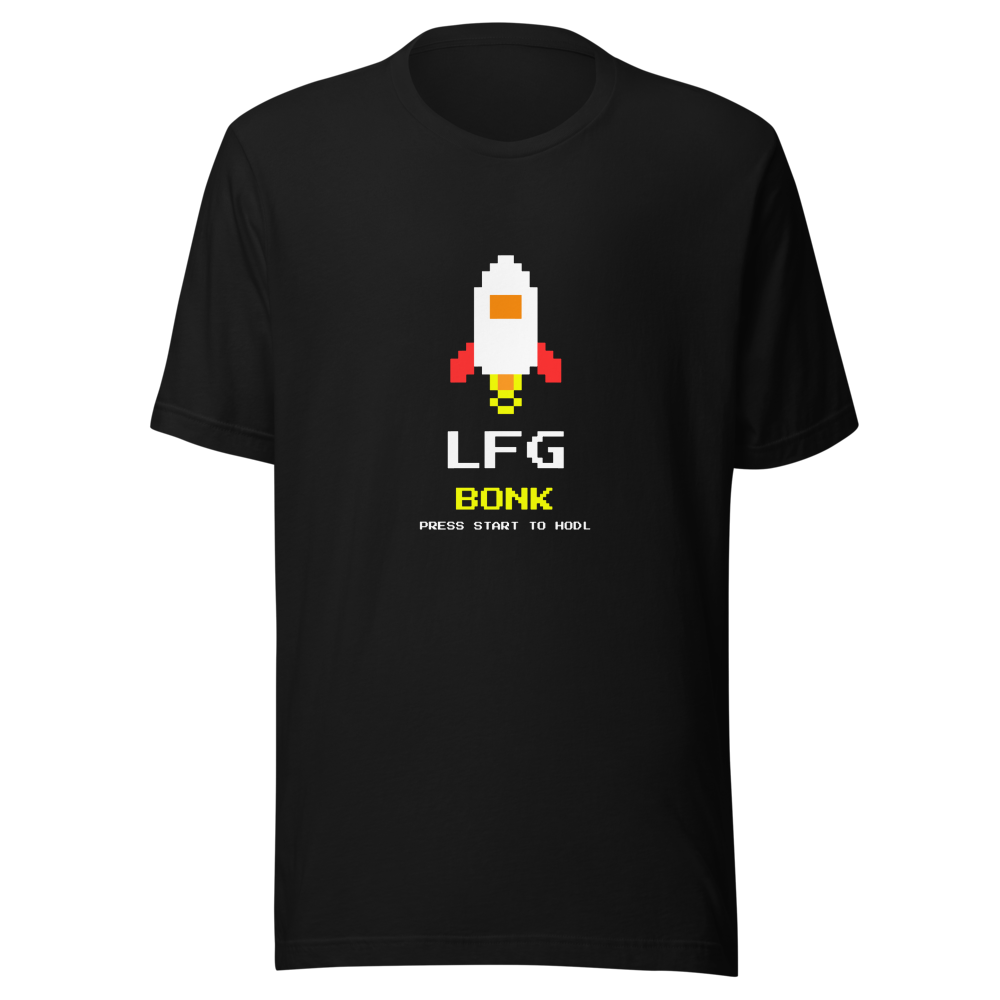 BONK “Lfg” 8-bit Classic Tee