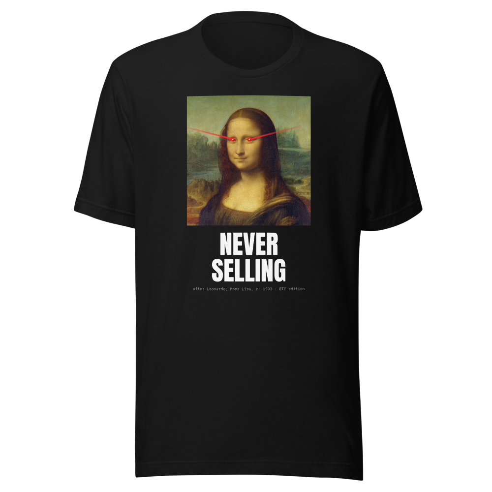 BTC “Never Selling” Mona Lisa Classic Tee