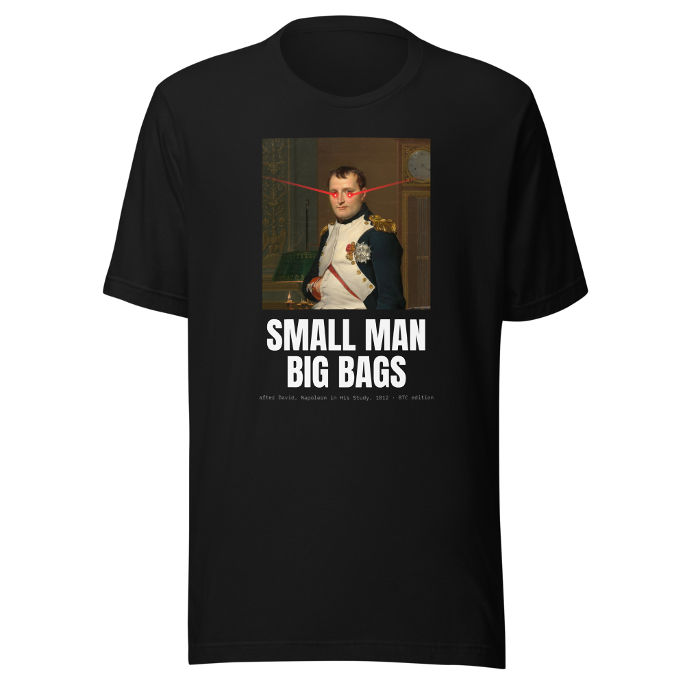 BTC “Small Man Big Bags” Napoleon Classic Tee