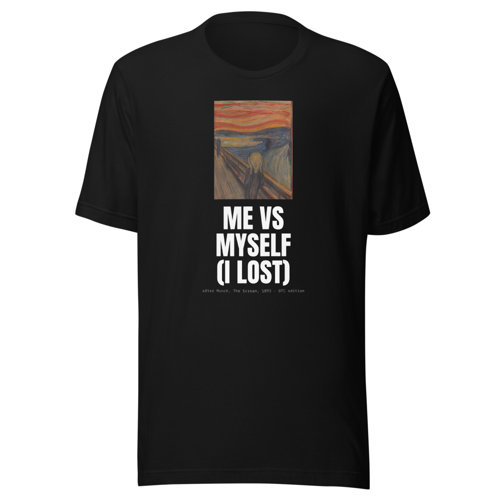BTC “Me Vs Myself (i Lost)” The Scream Classic Tee