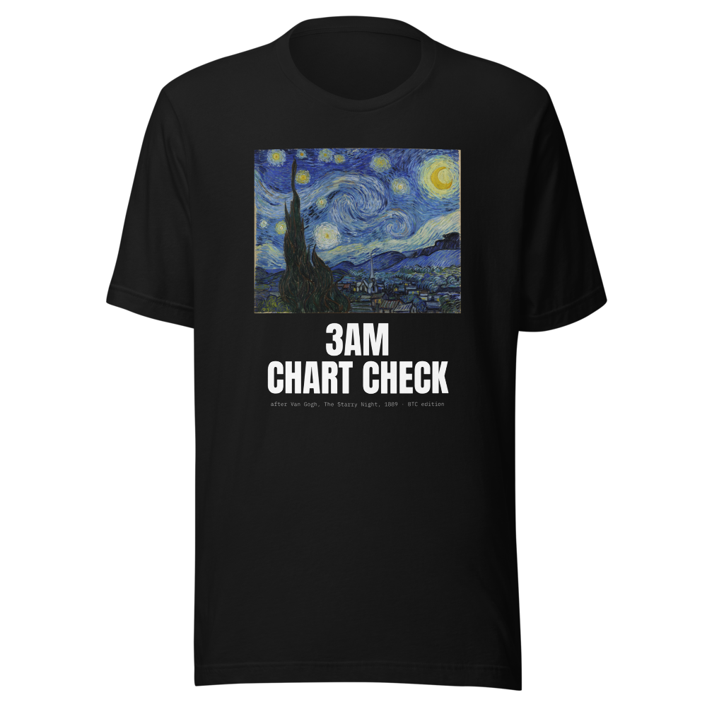 BTC “3am Chart Check” Starry Night Classic Tee