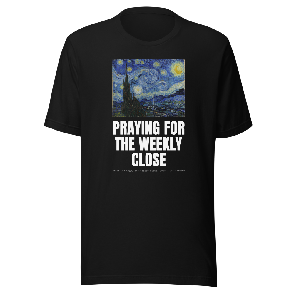 BTC “Praying For The Weekly Close” Starry Night Classic Tee