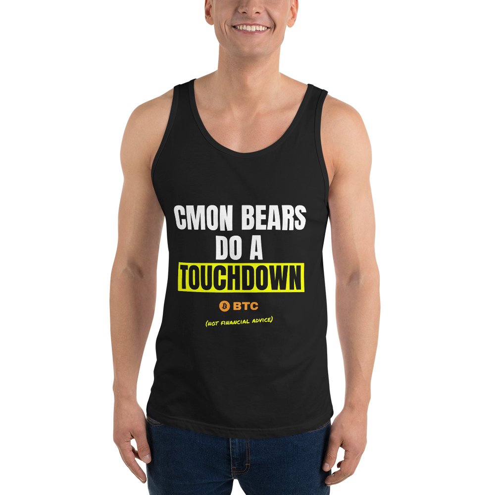 BTC “Cmon Bears Do A Touchdown” Meme Tank Top