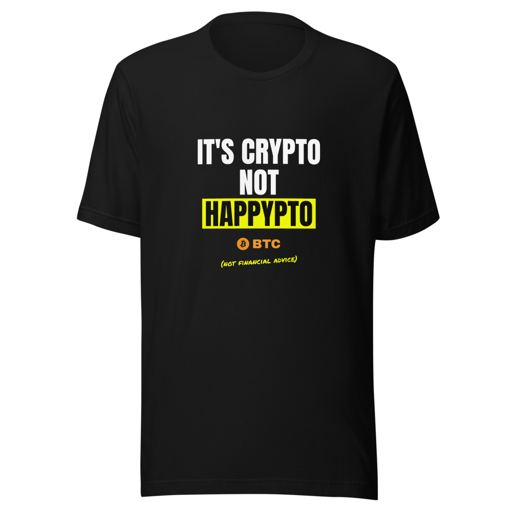 BTC “It's Crypto Not Happypto” Meme Classic Tee