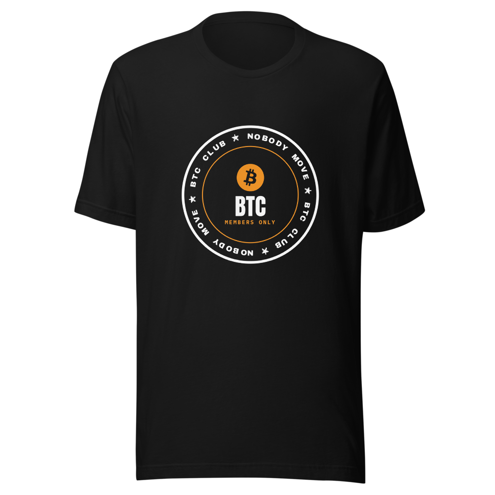 BTC “Nobody Move” Club stamp Classic Tee