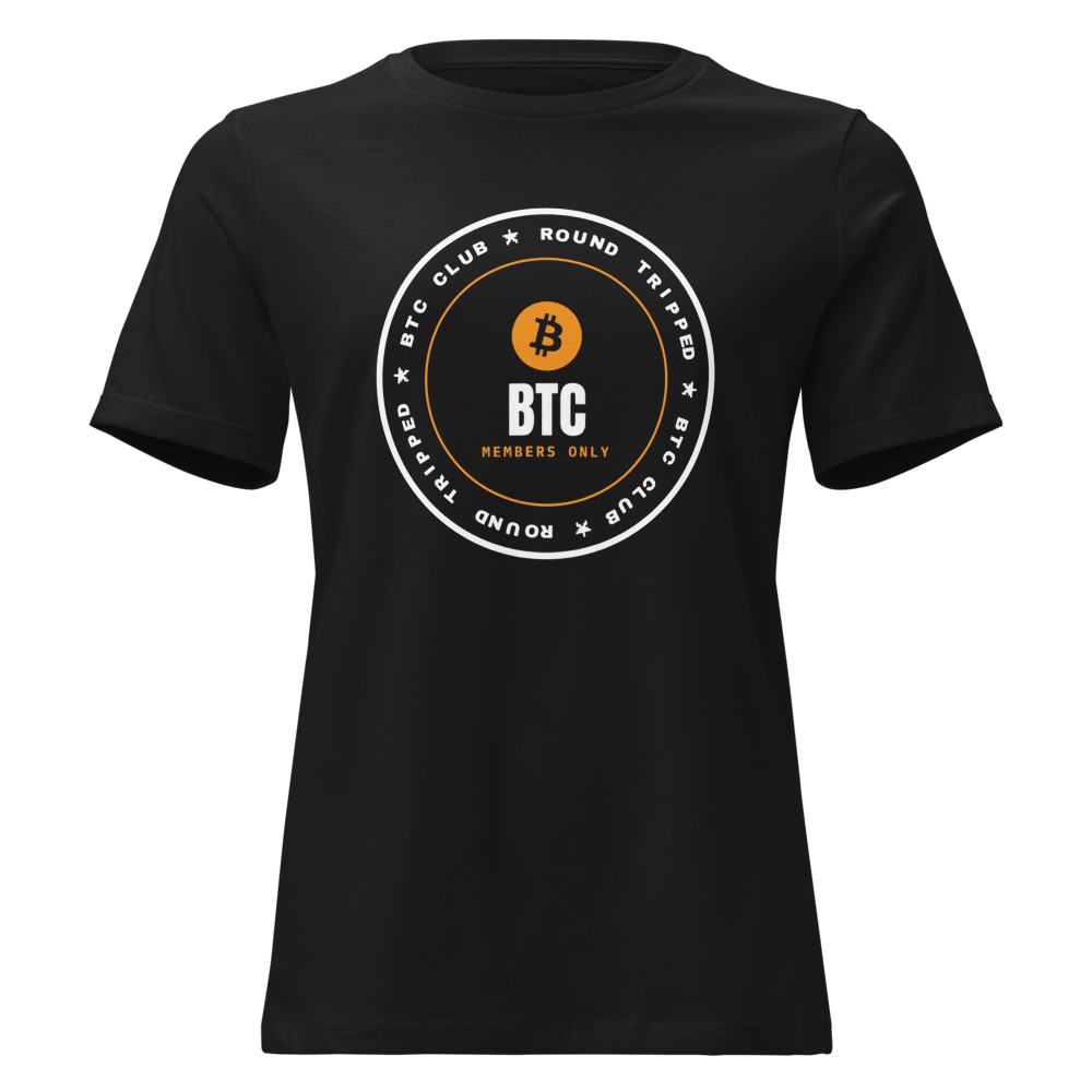 BTC “Round Tripped” Club stamp Women's Relaxed Tee