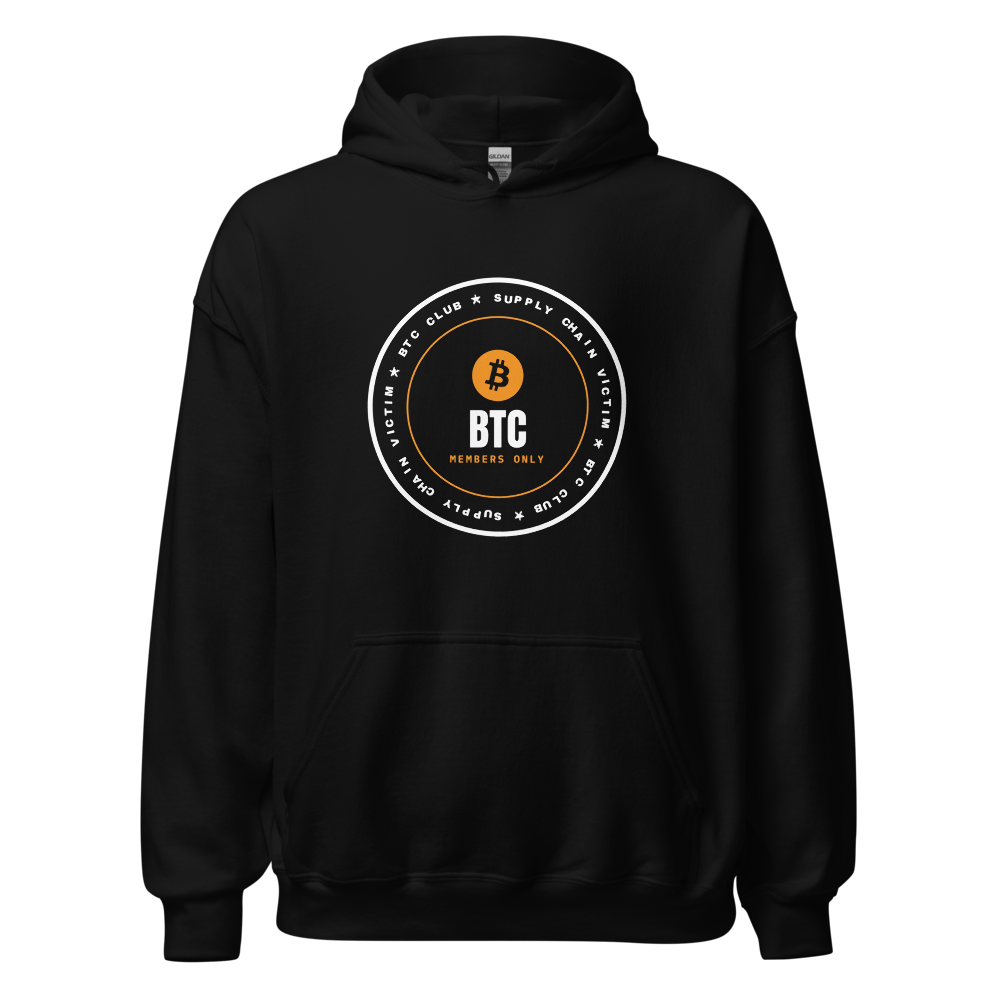 BTC “Supply Chain Victim” Club stamp Hoodie