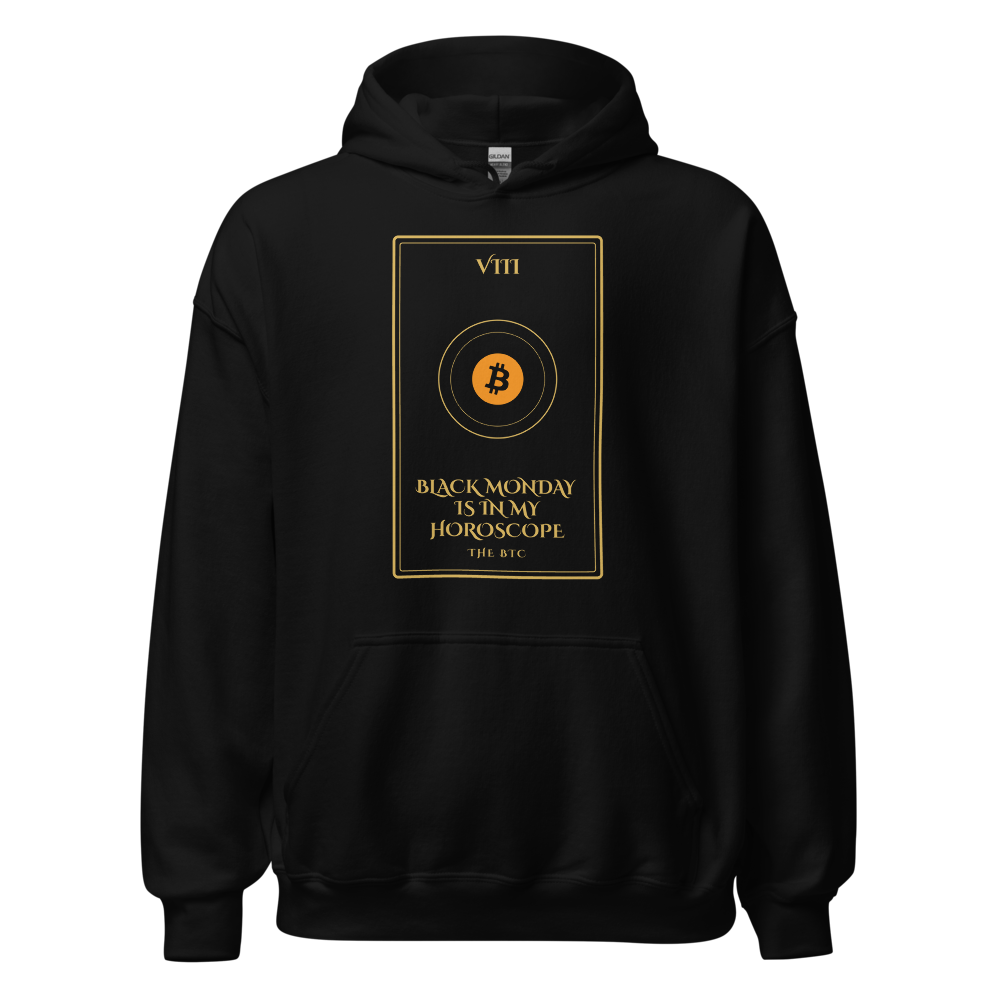 BTC “Black Monday Is In My Horoscope” Tarot Hoodie