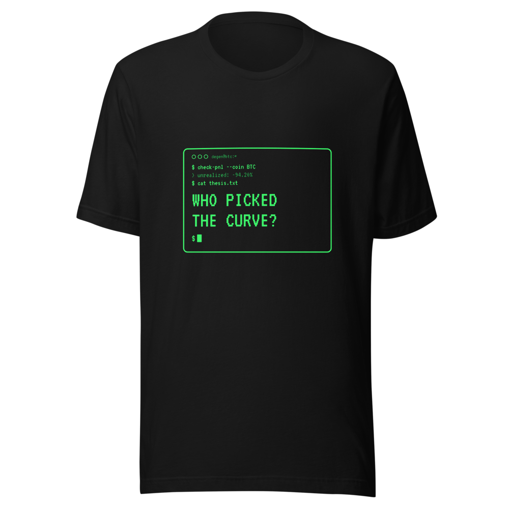 BTC “Who Picked The Curve?” Terminal Classic Tee