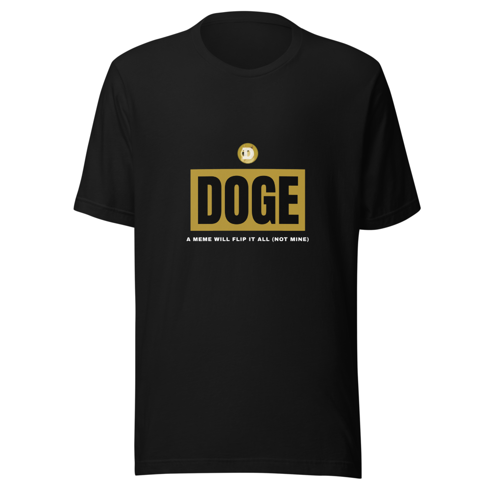 DOGE “A Meme Will Flip It All (not Mine)” Box logo Classic Tee