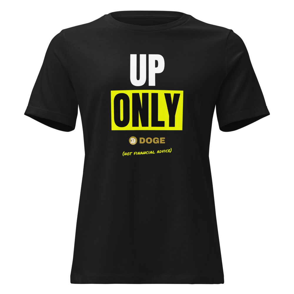 DOGE “Up Only” Meme Women's Relaxed Tee