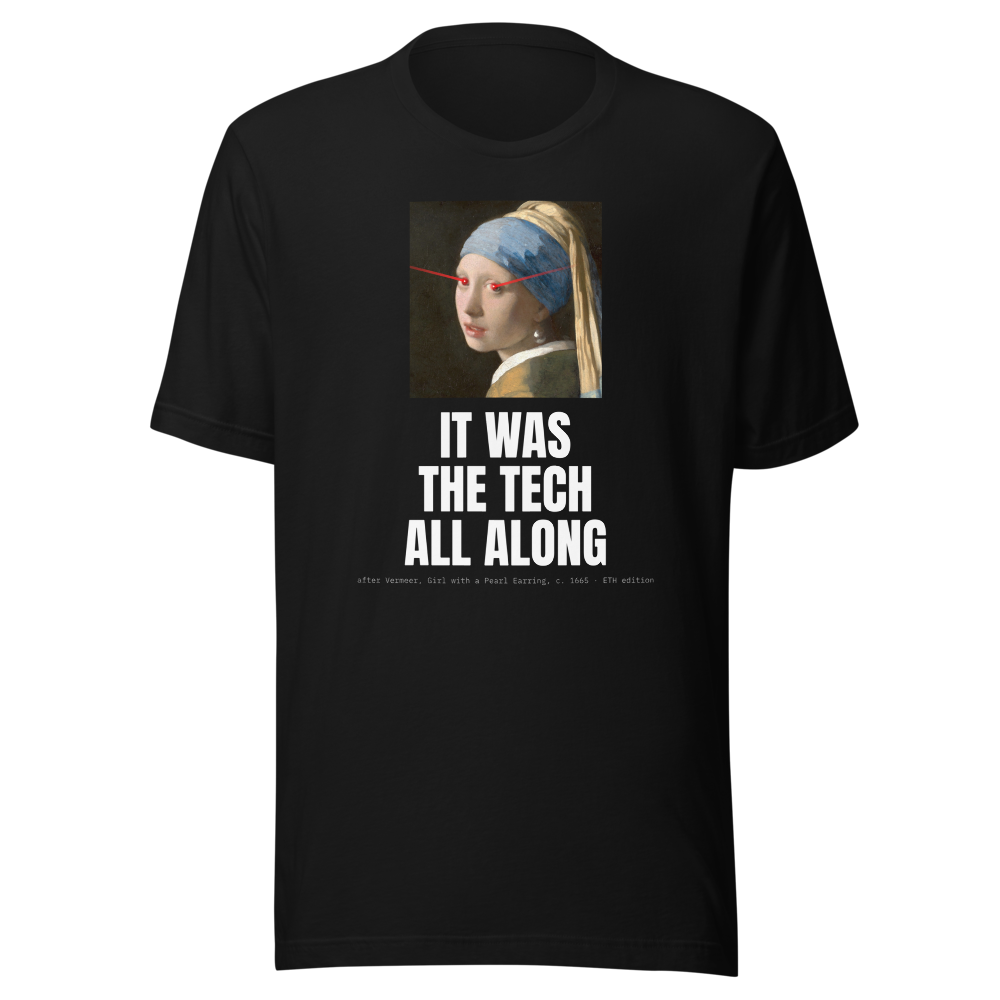 ETH “It Was The Tech All Along” Pearl Earring Classic Tee