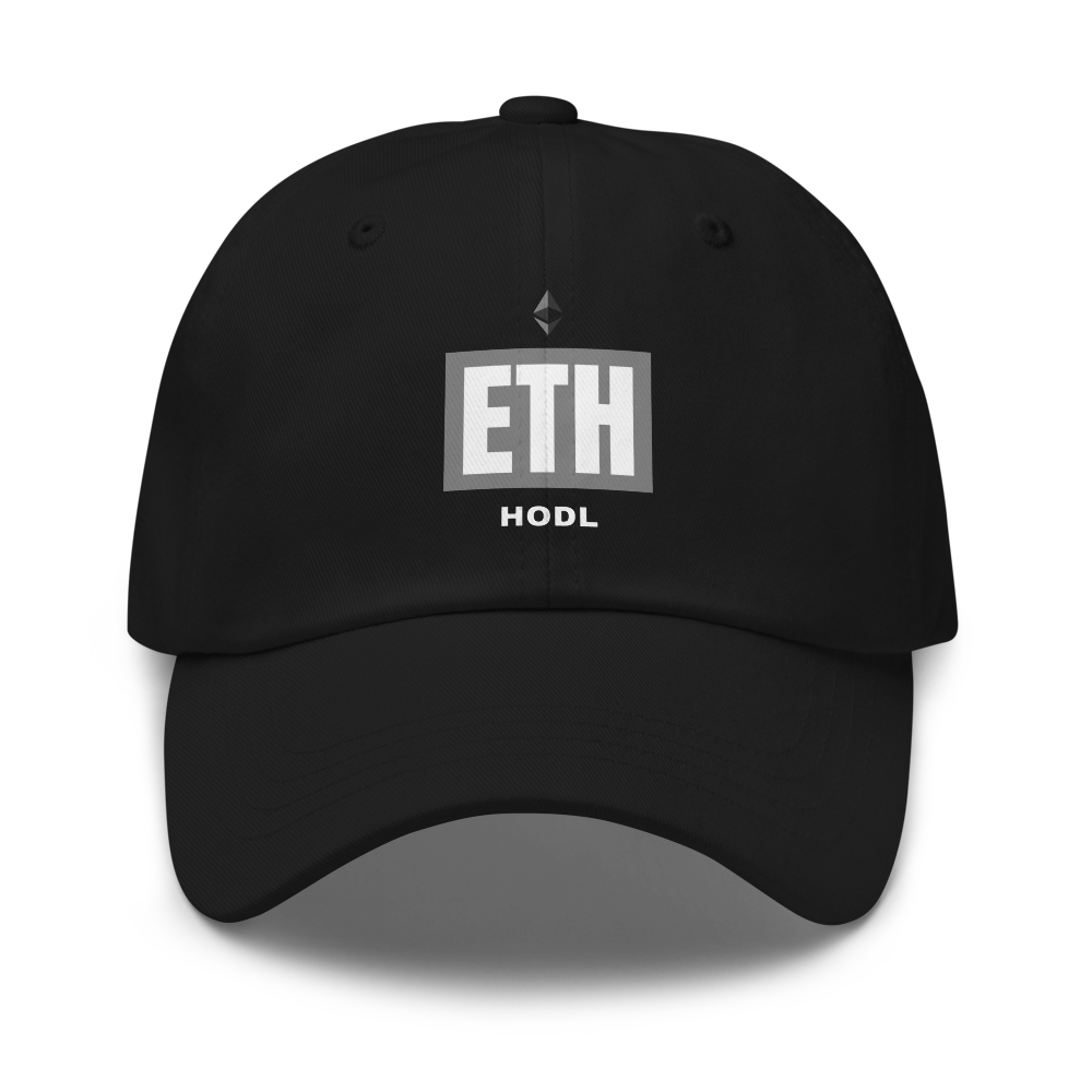 ETH “Hodl” Box logo Dad Hat