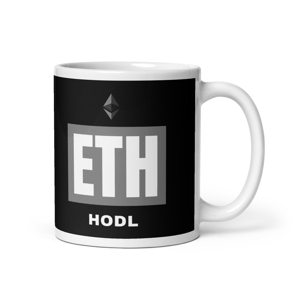 ETH “Hodl” Box logo Mug