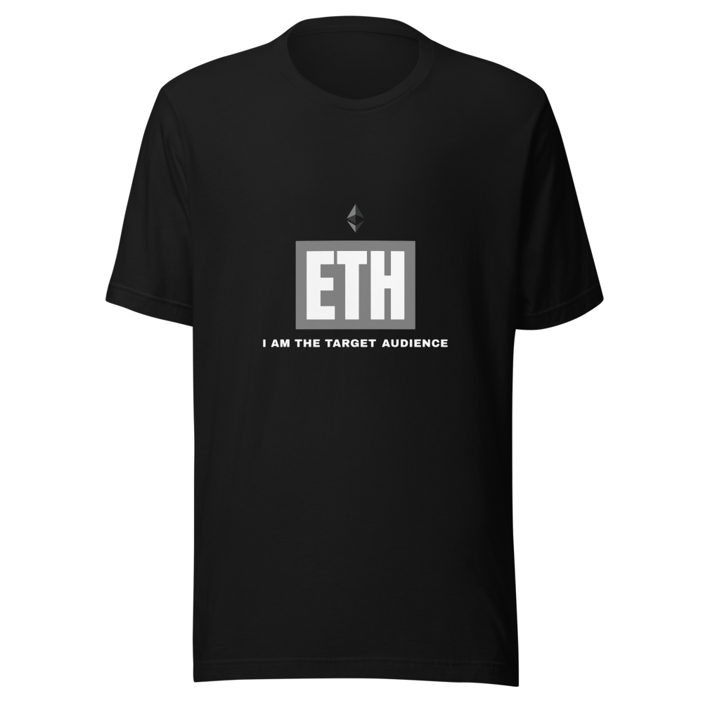 ETH “I Am The Target Audience” Box logo Classic Tee