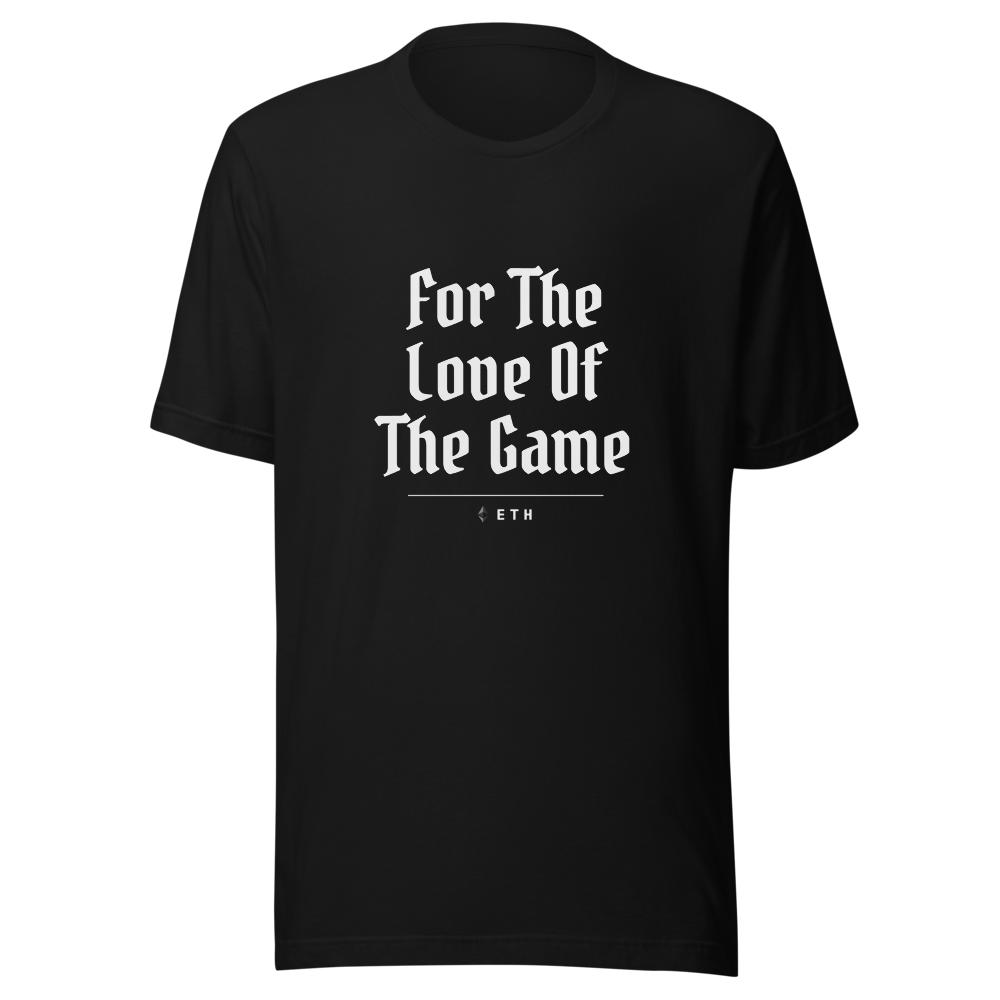 ETH “For The Love Of The Game” Gothic Classic Tee