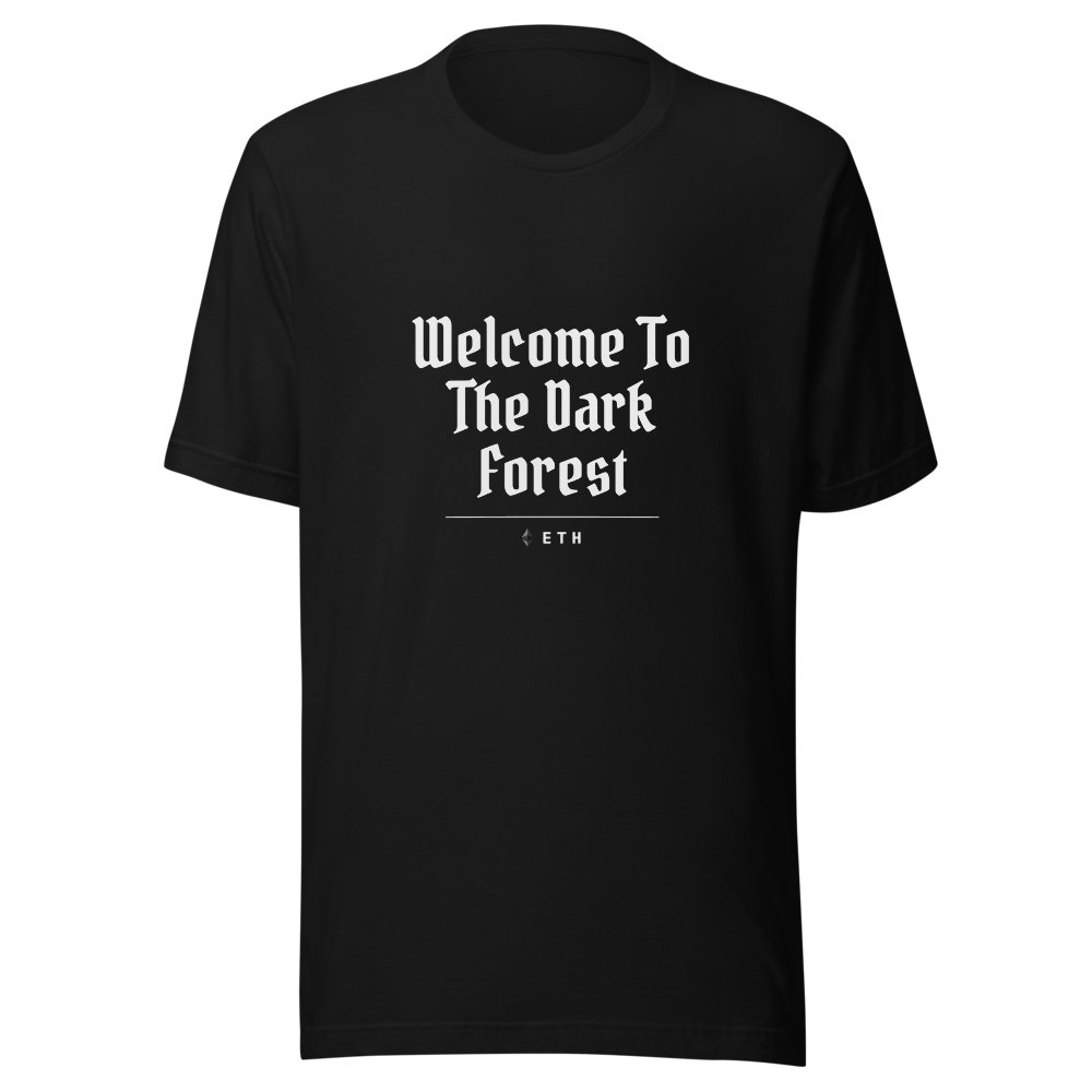 ETH “Welcome To The Dark Forest” Gothic Classic Tee