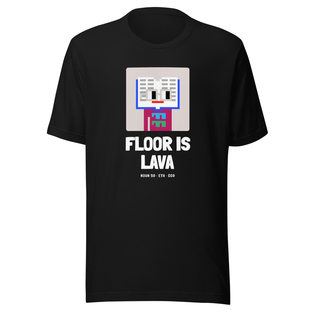 ETH “Floor Is Lava” Nouns Classic Tee