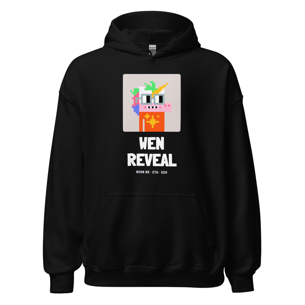 ETH “Wen Reveal” Nouns Hoodie