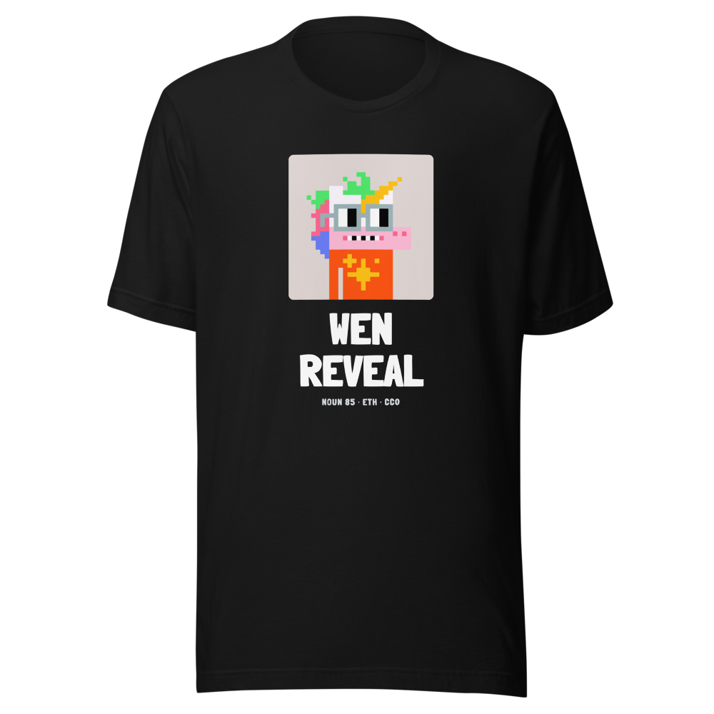 ETH “Wen Reveal” Nouns Classic Tee