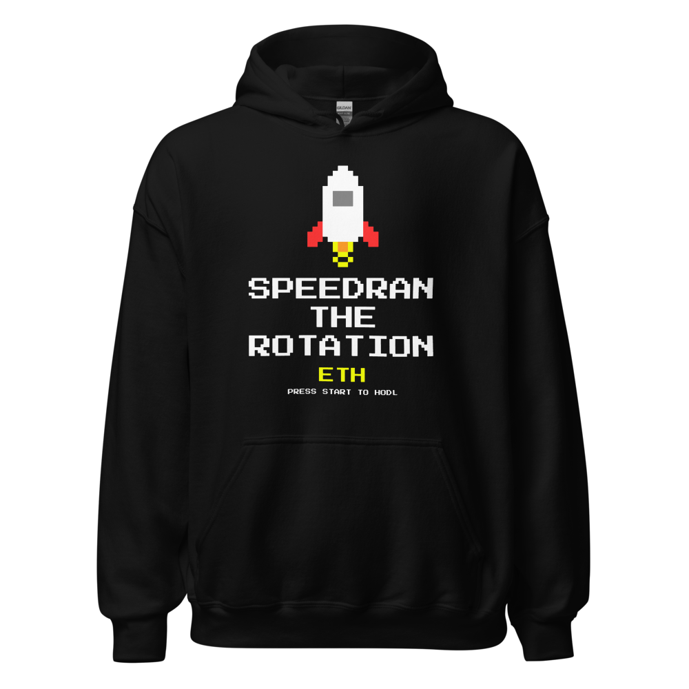 ETH “Speedran The Rotation” 8-bit Hoodie