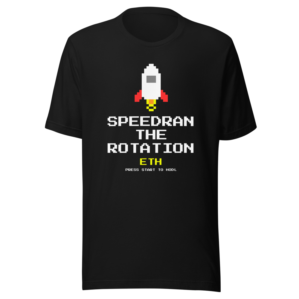 ETH “Speedran The Rotation” 8-bit Classic Tee