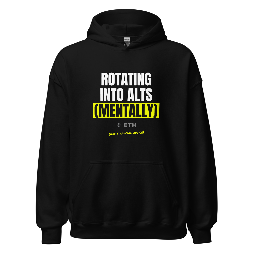 ETH “Rotating Into Alts (mentally)” Meme Hoodie