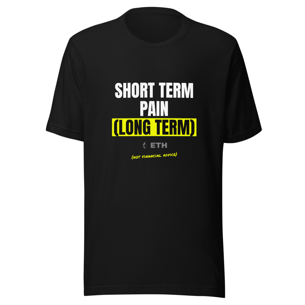 ETH “Short Term Pain (long Term)” Meme Classic Tee