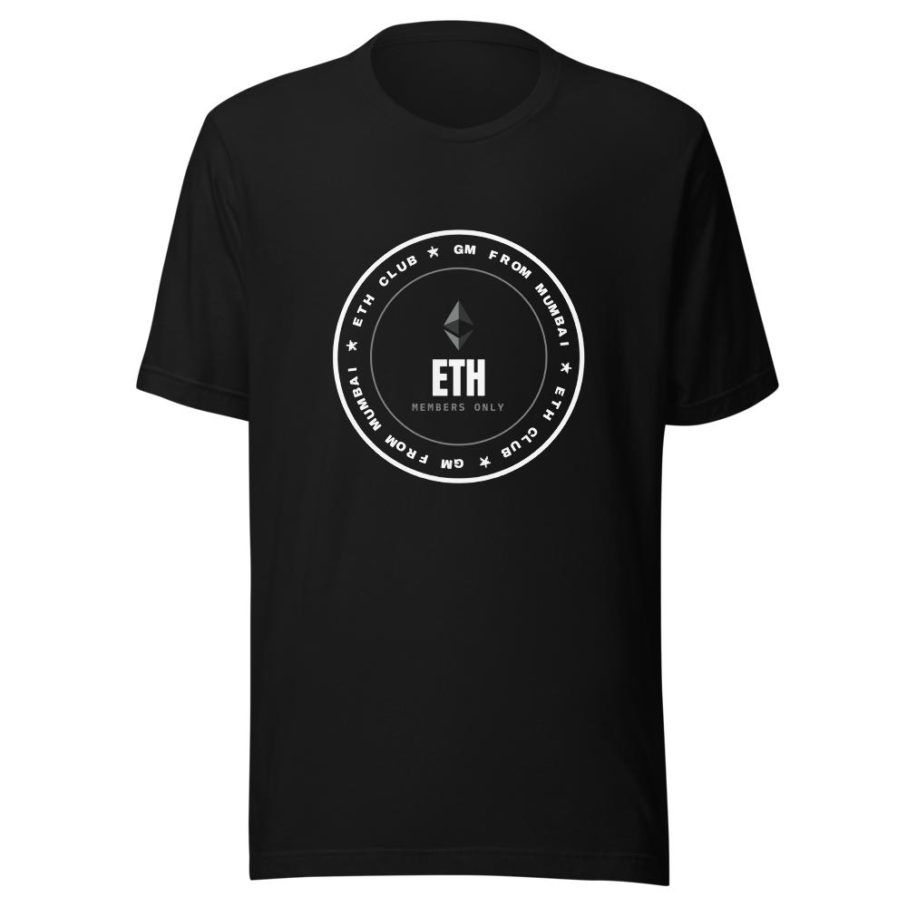 ETH “Gm From Mumbai” Club stamp Classic Tee