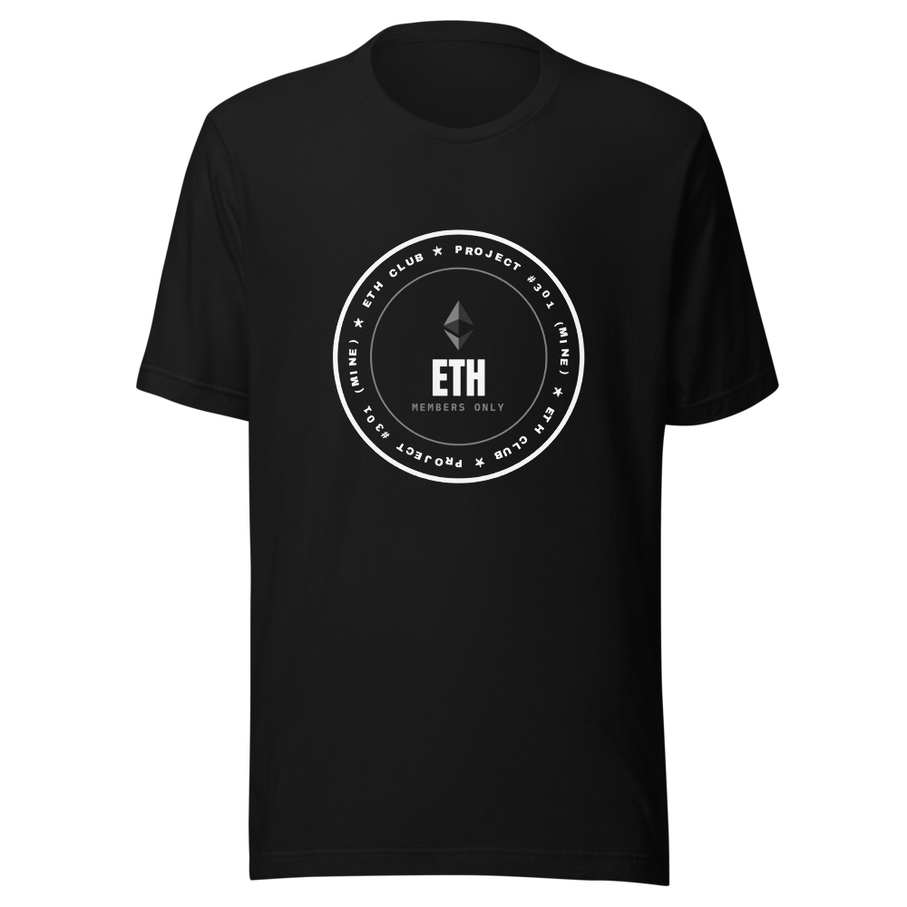 ETH “Project #301 (mine)” Club stamp Classic Tee