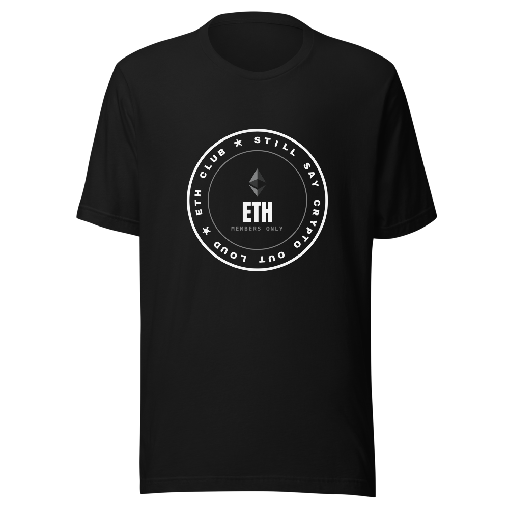 ETH “Still Say Crypto Out Loud” Club stamp Classic Tee