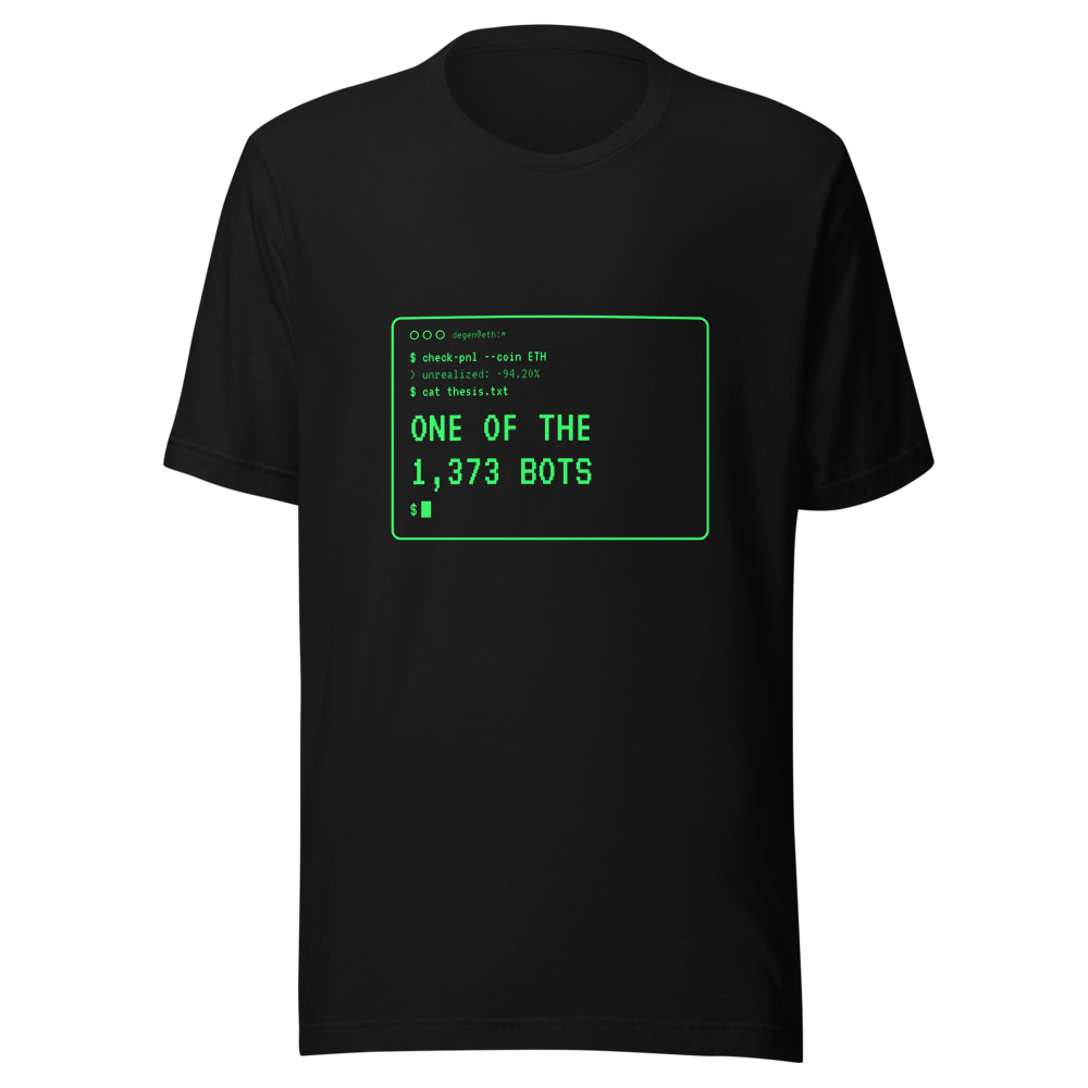 ETH “One Of The 1,373 Bots” Terminal Classic Tee