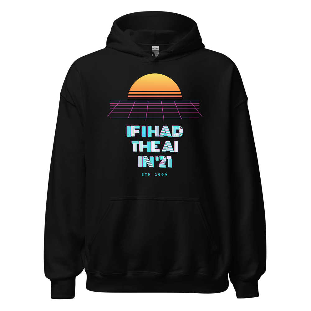 ETH “If I Had The Ai In '21” Vaporwave Hoodie