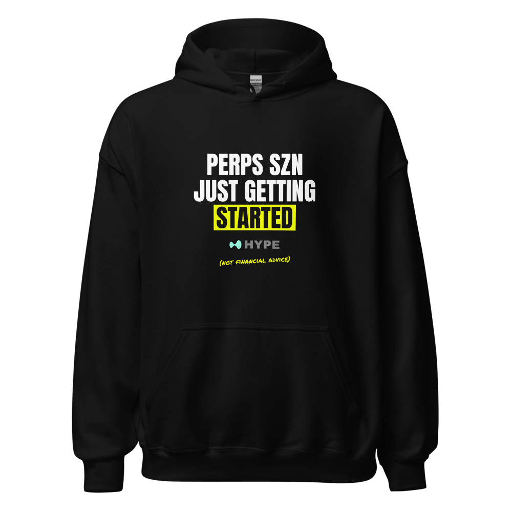 HYPE “Perps Szn Just Getting Started” Meme Hoodie