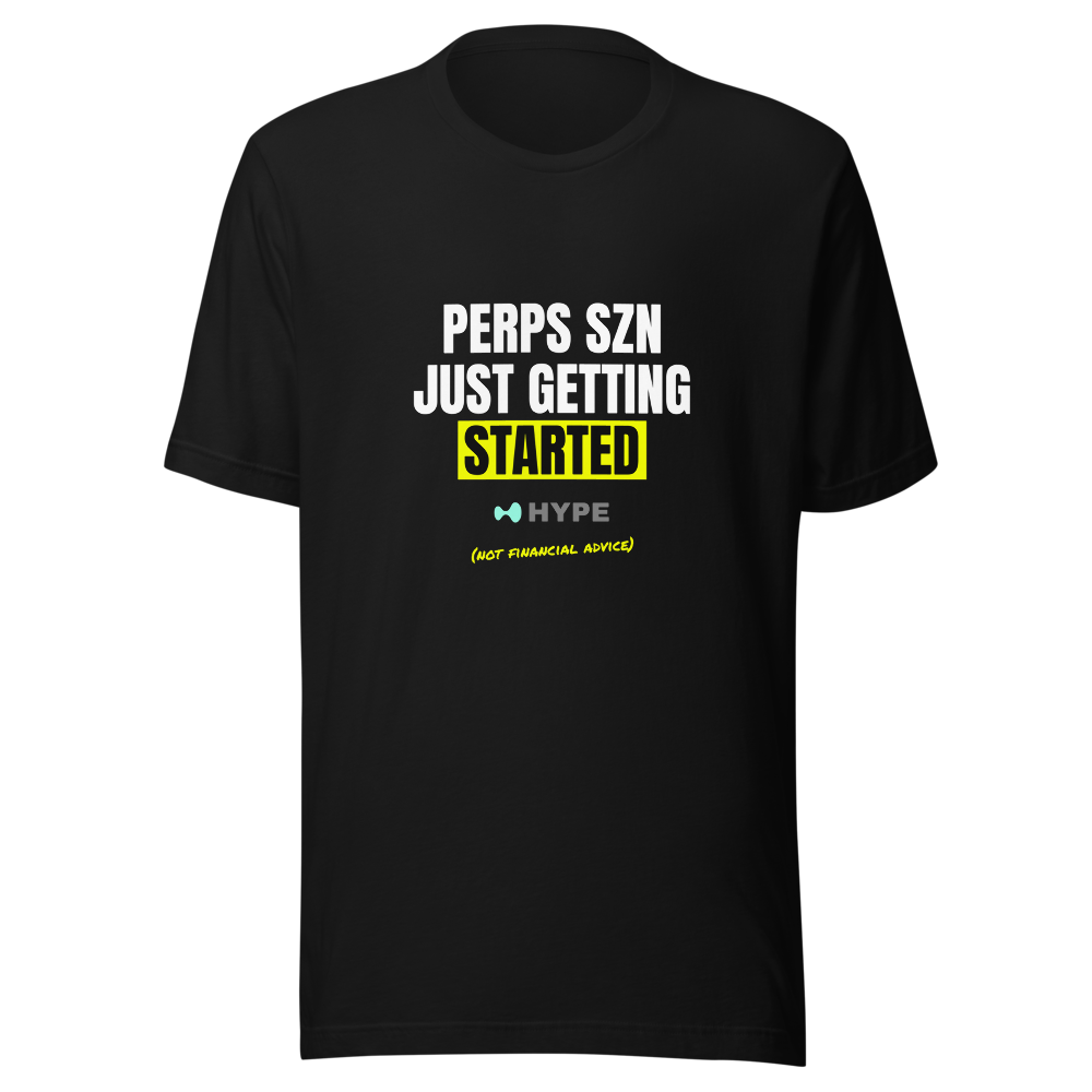 HYPE “Perps Szn Just Getting Started” Meme Classic Tee