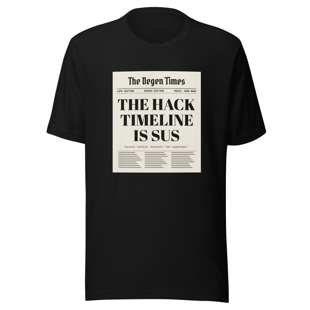 KIMCHI “The Hack Timeline Is Sus” Headline Classic Tee