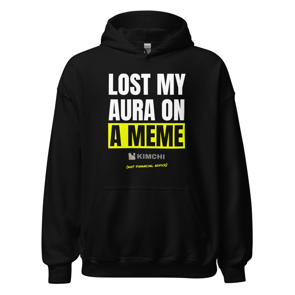 KIMCHI “Lost My Aura On A Meme” Meme Hoodie