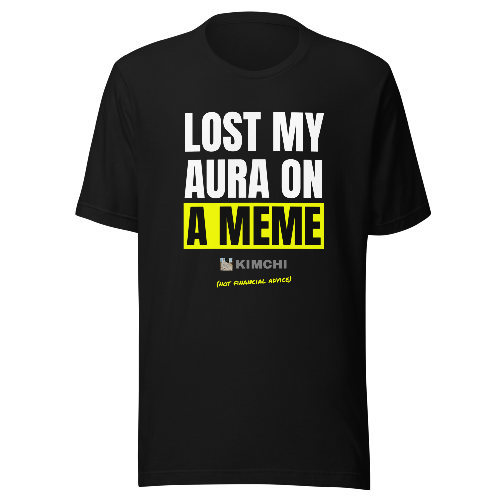 KIMCHI “Lost My Aura On A Meme” Meme Classic Tee