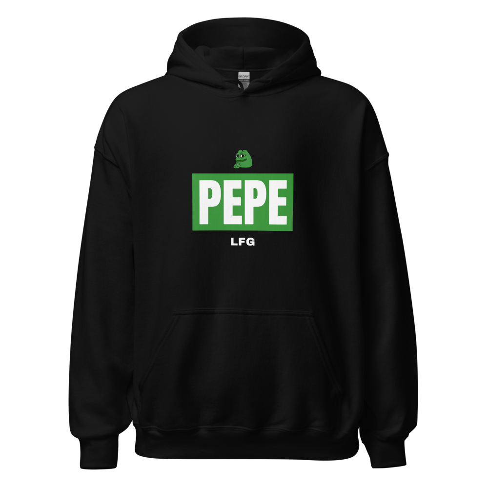 PEPE “Lfg” Box logo Hoodie