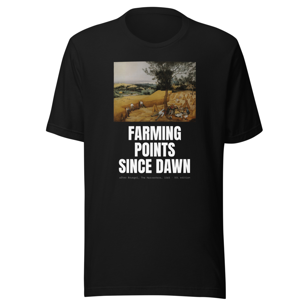 SOL “Farming Points Since Dawn” Harvesters Classic Tee
