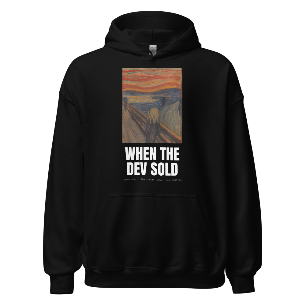 SOL “When The Dev Sold” The Scream Hoodie
