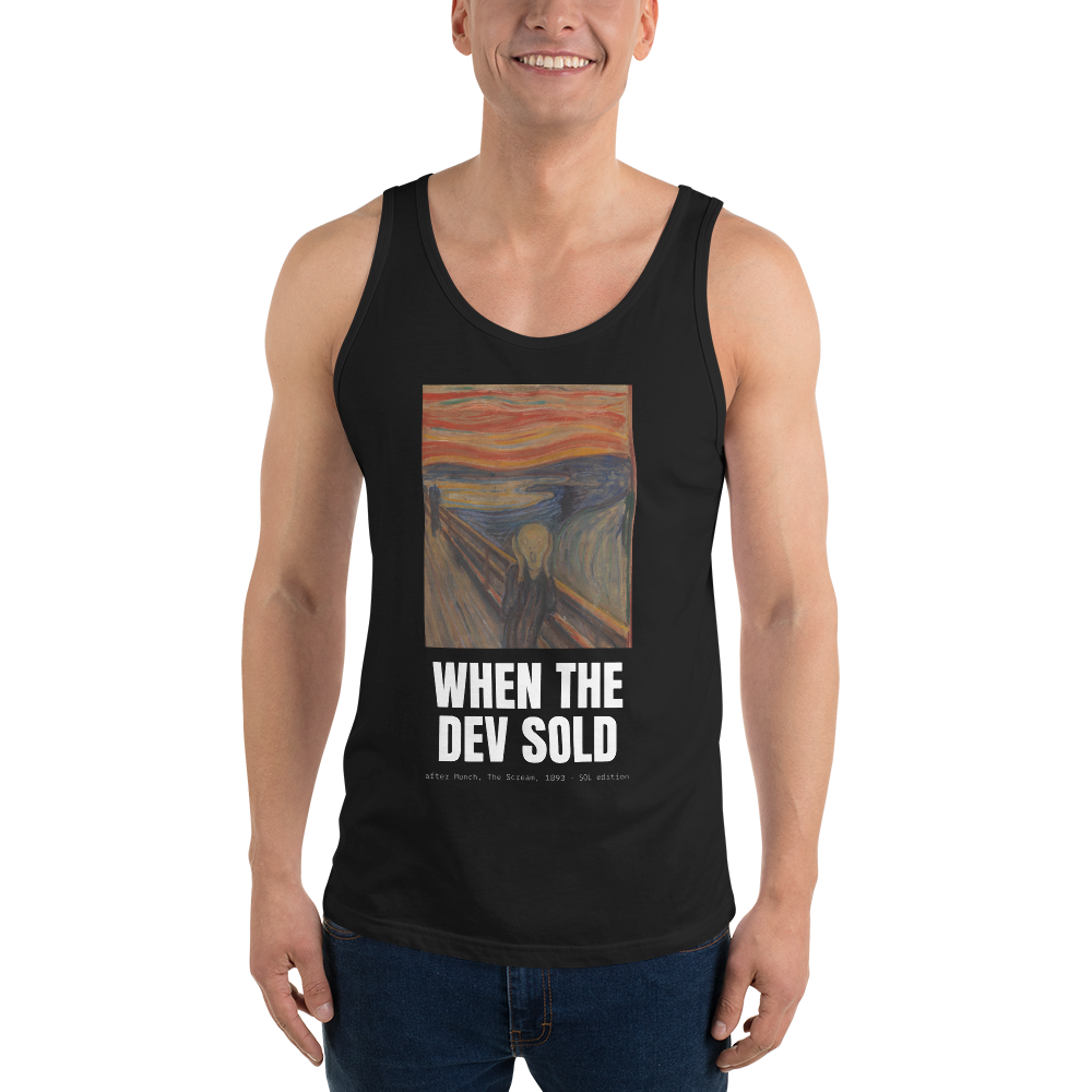 SOL “When The Dev Sold” The Scream Tank Top