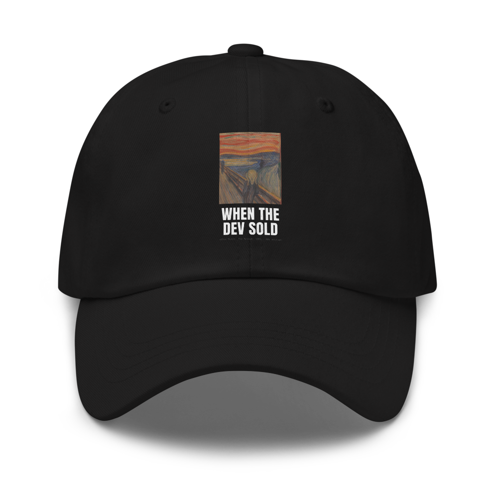 SOL “When The Dev Sold” The Scream Dad Hat
