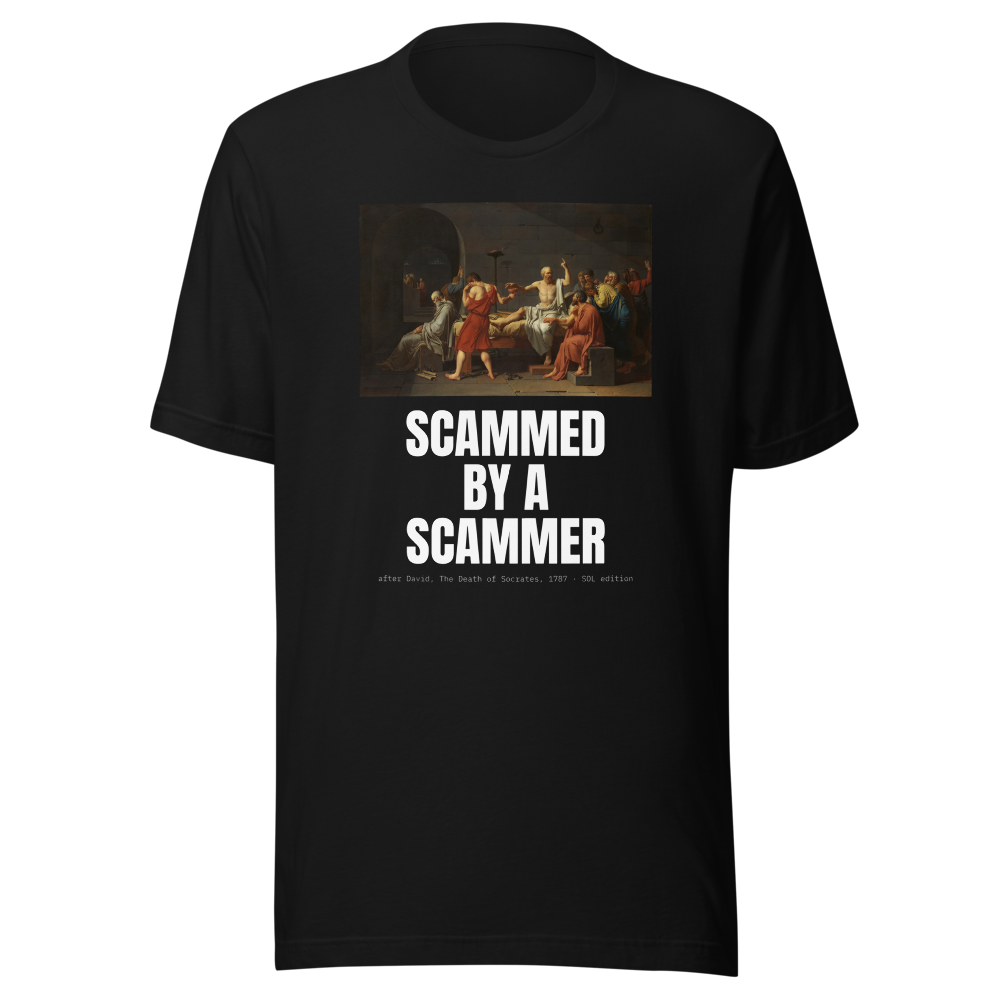 SOL “Scammed By A Scammer” Socrates Classic Tee