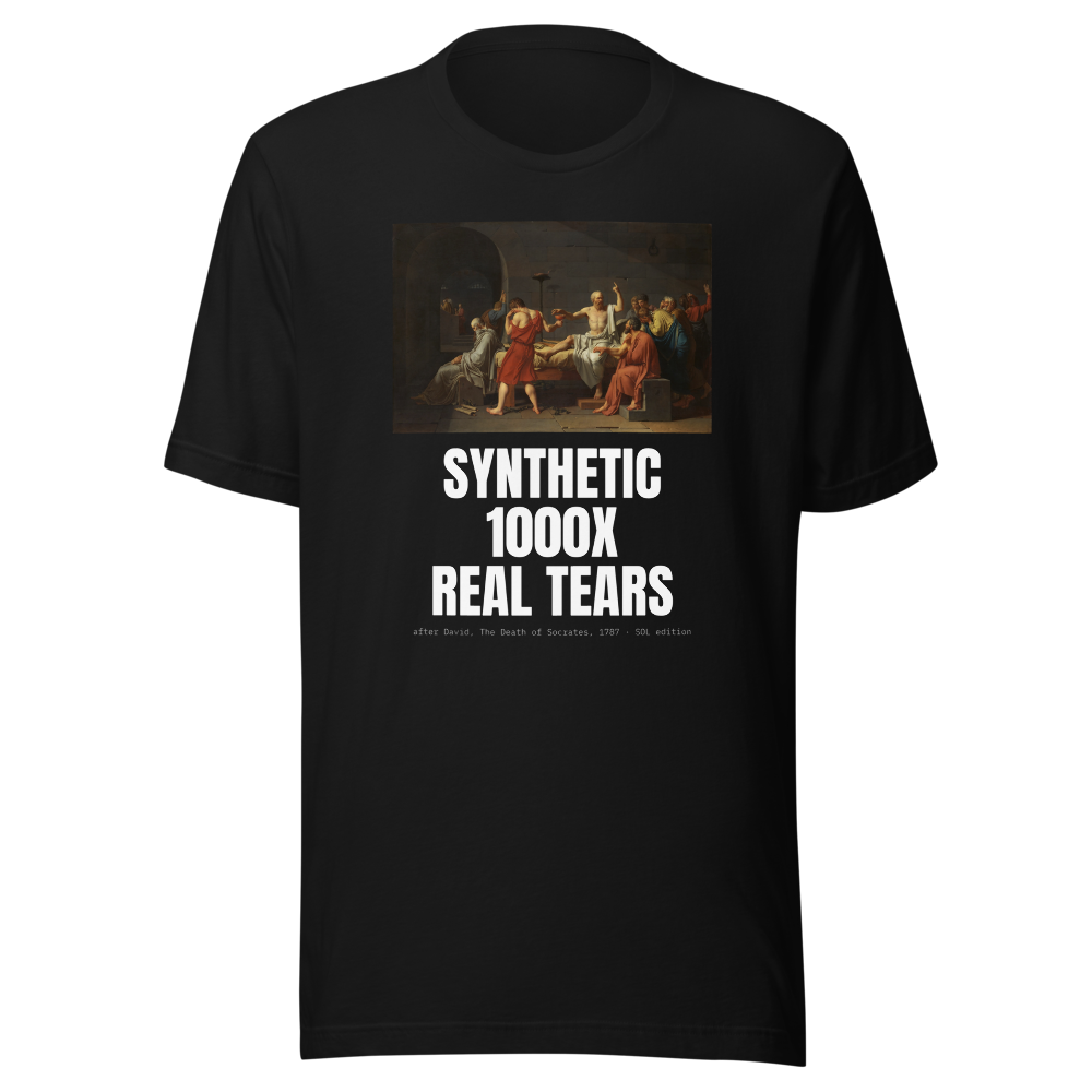 SOL “Synthetic 1000x Real Tears” Socrates Classic Tee