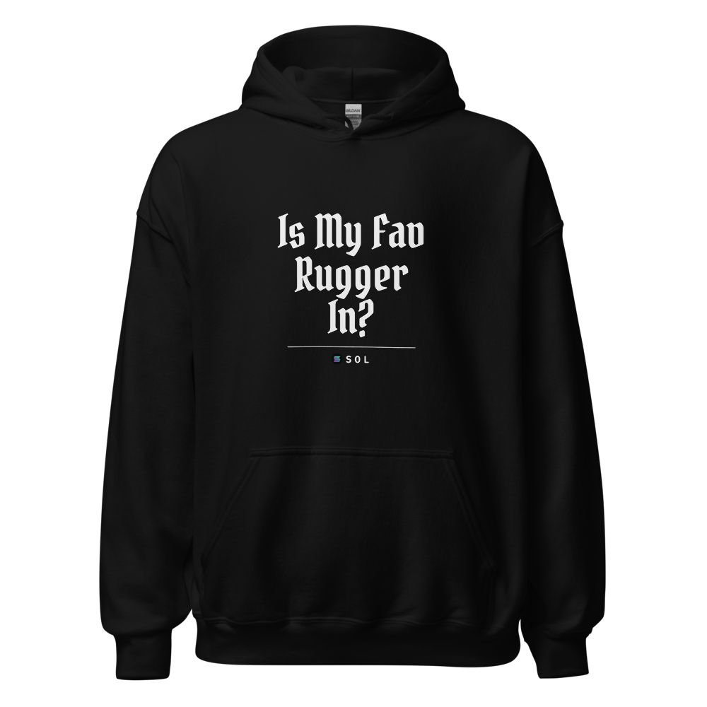SOL “Is My Fav Rugger In?” Gothic Hoodie