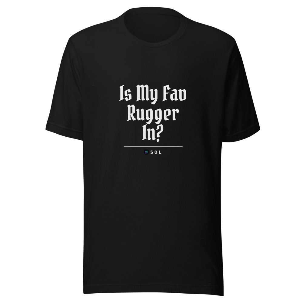 SOL “Is My Fav Rugger In?” Gothic Classic Tee