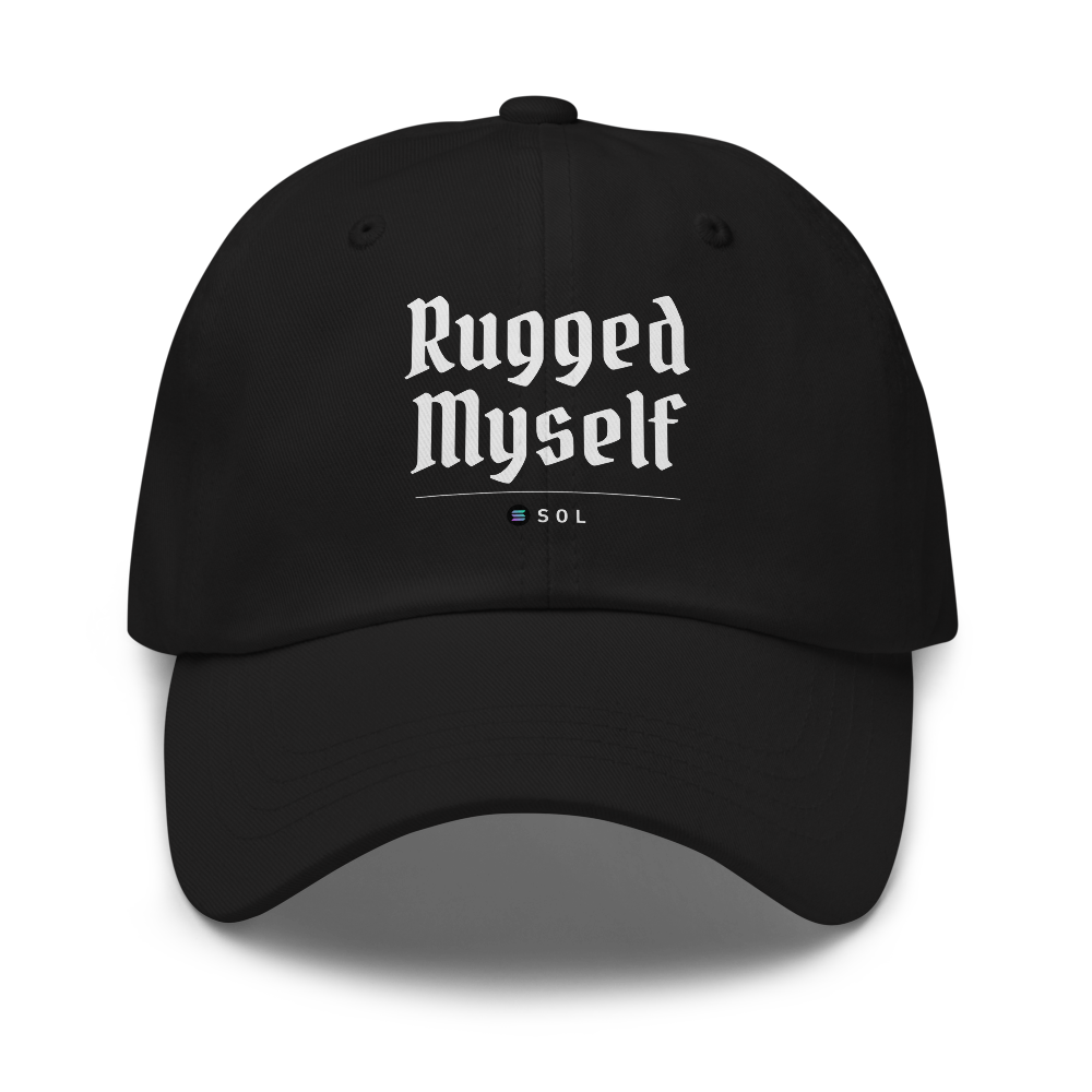 SOL “Rugged Myself” Gothic Dad Hat