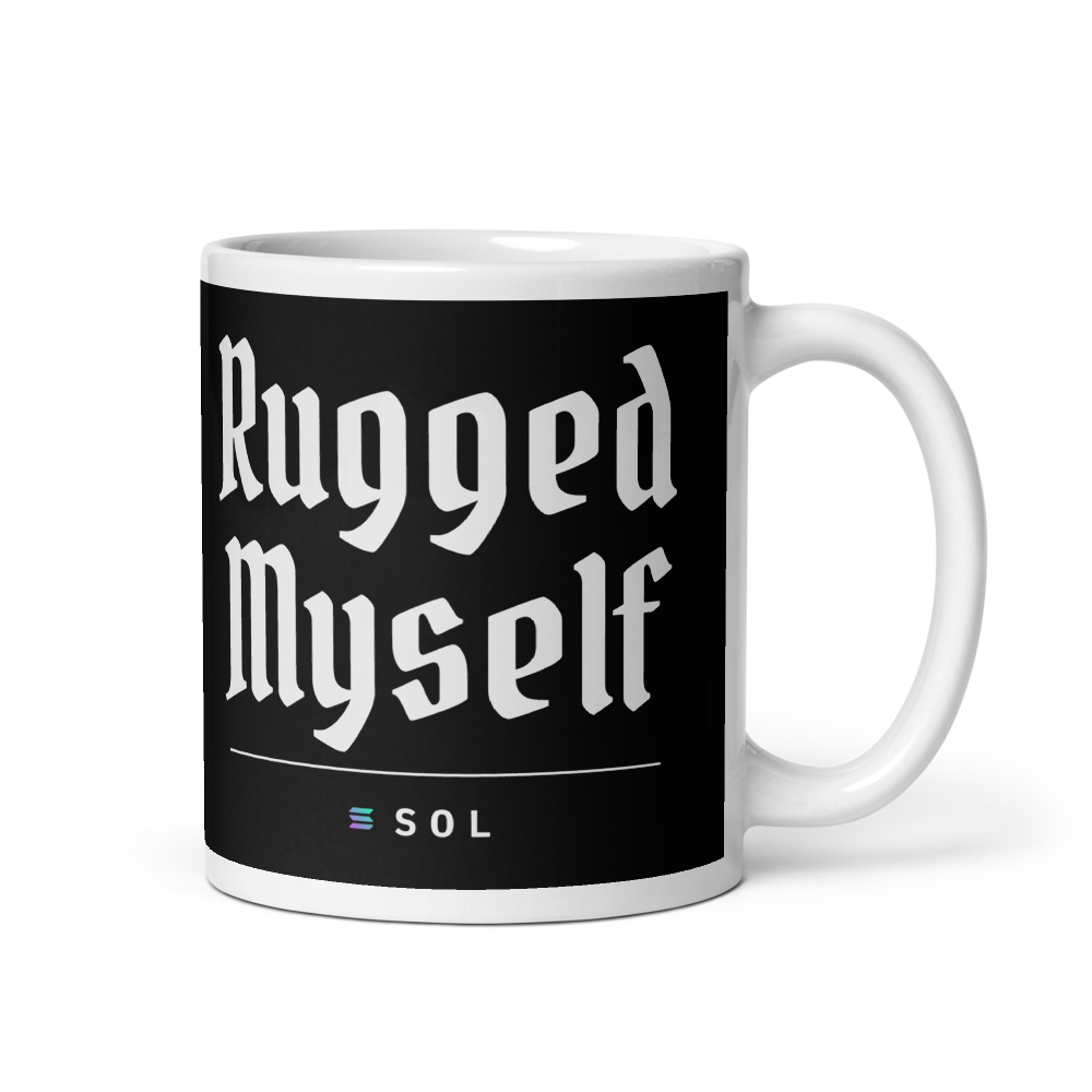 SOL “Rugged Myself” Gothic Mug