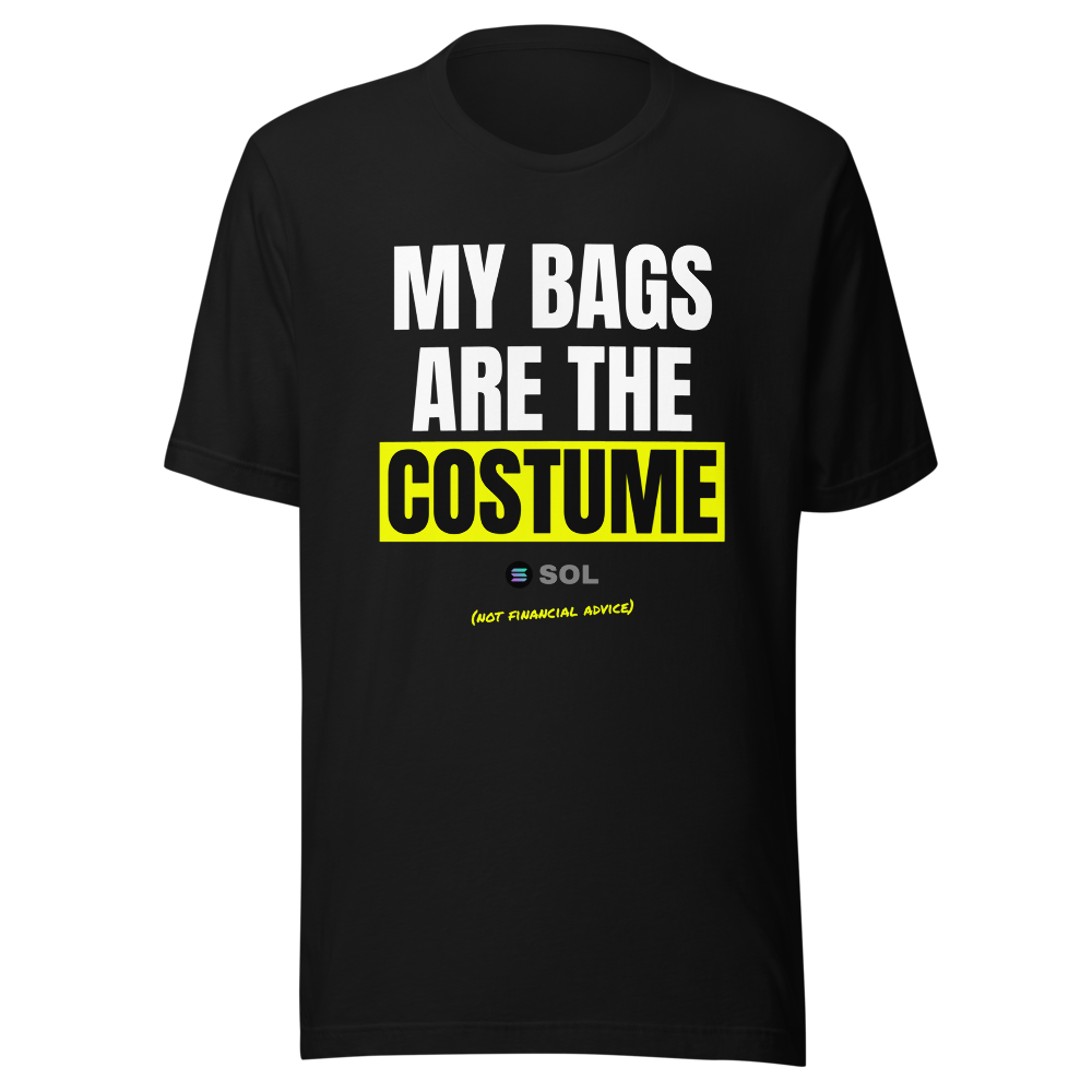 SOL “My Bags Are The Costume” Meme Classic Tee
